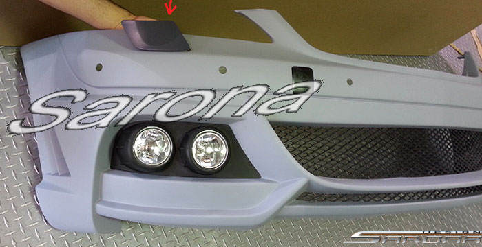 Custom Mercedes S Class Front Bumper  Sedan (2007 - 2012) - $890.00 (Part #MB-033-FB)